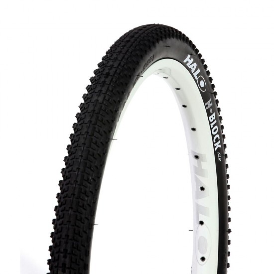 Halo H-Block SLR TyreFolding Kevlar 26 x 2.2" 535gBlack, Skinwall or Whitewall Halo H-Block SLR TyreFolding Kevlar 26 x 2.2" 535gBlack, Skinwall or Whitewall