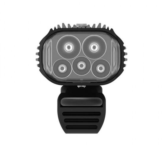 Lezyne - Mega Drive 2400+ Front - Black Lezyne - Mega Drive 2400+ Front - Black