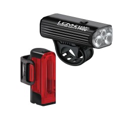 Lezyne - Macro Drive 1400+ / Strip Drive Pro 400+ Pair Lezyne - Macro Drive 1400+ / Strip Drive Pro 400+ Pair
