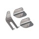 Lezyne - Stainless Pedal Hook - Silver Lezyne - Stainless Pedal Hook - Silver