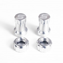 Stans Tubeless Valve Colour Kit Silver Stans Tubeless Valve Colour Kit Silver