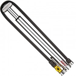 Lezyne Micro Floor Drive HP V2 ABS SIlver Lezyne Micro Floor Drive HP V2 ABS SIlver