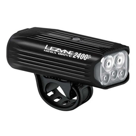 Lezyne - Mega Drive 2400+ Front - Black Lezyne - Mega Drive 2400+ Front - Black