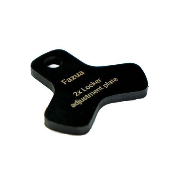 FAZUA RIDE 50 LOCKER ADJUSTMENT PLATE FAZUA RIDE 50 LOCKER ADJUSTMENT PLATE