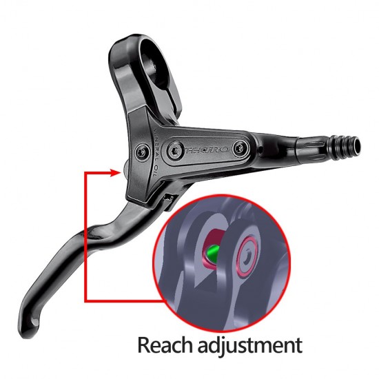 Tektro Spares M285 Lever Ass. HD1.4 LHS Black