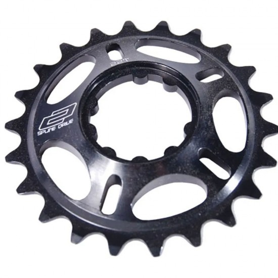 DMR - Spline Drive Chain Ring - 18t - Black