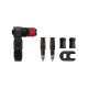 Lezyne - ABS Pro Clik Chuck With Schwalbe Clik Valve Cores Lezyne - ABS Pro Clik Chuck With Schwalbe Clik Valve Cores