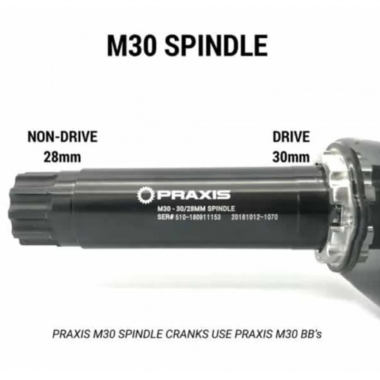 Praxis - CS - Zayante Carbon GR DM X - 48/32 - 170mm Praxis - CS - Zayante Carbon GR DM X - 48/32 - 170mm