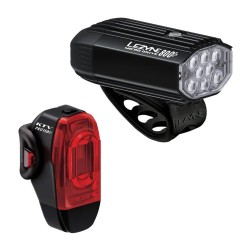 Lezyne Micro Drive 800+ /  KTV Drive Pro+ Pair Black Lezyne Micro Drive 800+ /  KTV Drive Pro+ Pair Black