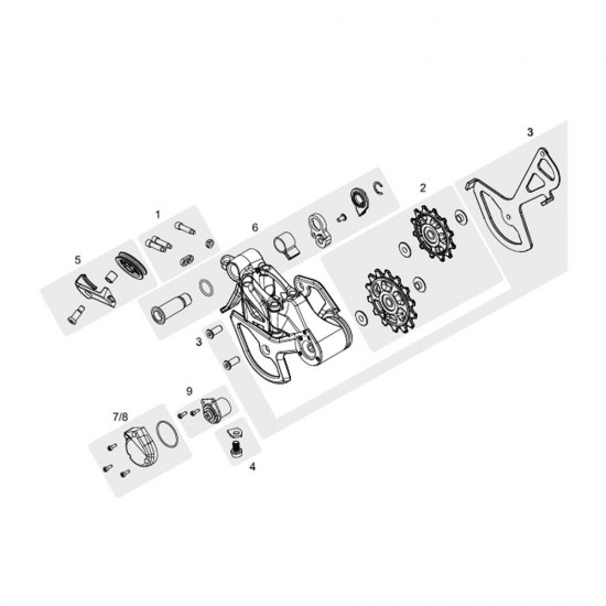 TRP RD-M9050 Inner cage replacement kit TRP RD-M9050 Inner cage replacement kit