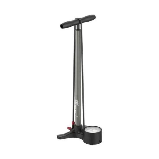 Lezyne Sport Floor Drive 3.5 Gauge Flat Grey