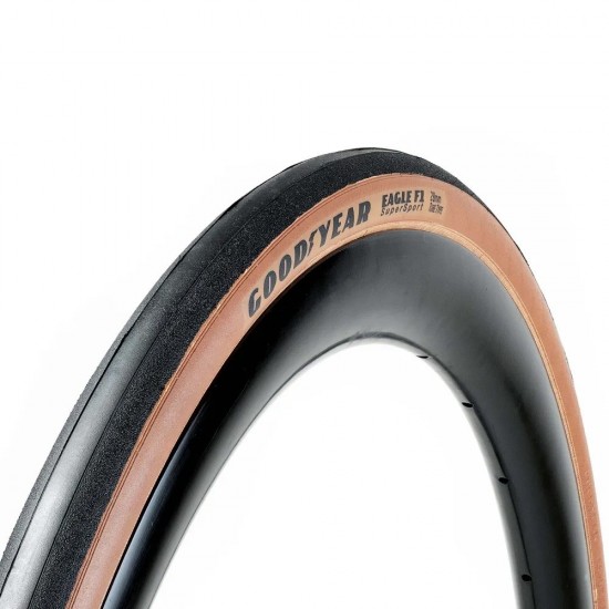 Goodyear Eagle F1 SuperSport Tube Type 700x25 / 25-622 Tan Goodyear Eagle F1 SuperSport Tube Type 700x25 / 25-622 Tan