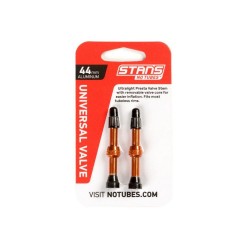 Stans NoTubes VALVE STEM PAIR UNI AL PRESTA 44MM ORANGE Stans NoTubes VALVE STEM PAIR UNI AL PRESTA 44MM ORANGE