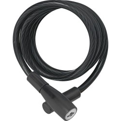 ABUS Coil Cable Lock 3506K/120 BK ABUS Coil Cable Lock 3506K/120 BK