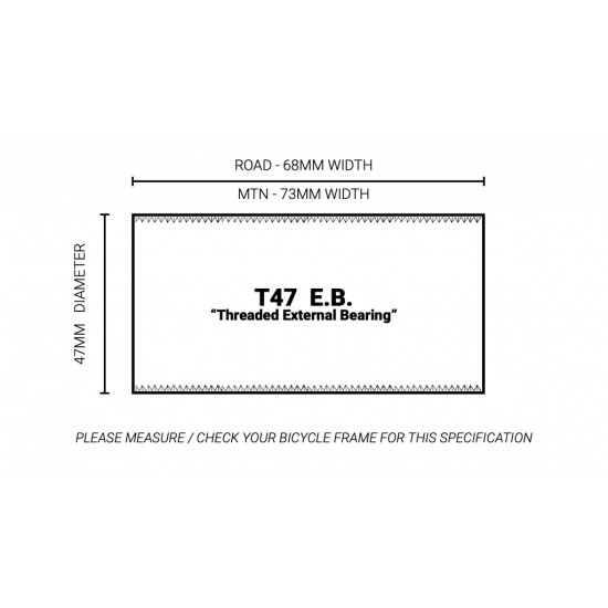 Praxis - BB - Shimano 24mm T47 I.B. Road 85.5mm