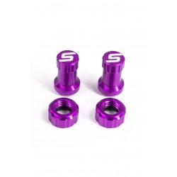 Stans Tubeless Valve Colour Kit Purple Stans Tubeless Valve Colour Kit Purple