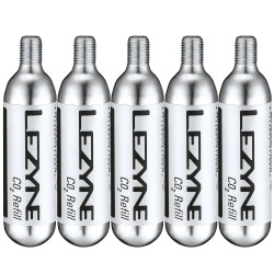 Lezyne 20G Threaded CO2 Cartridge pack of 5 Lezyne 20G Threaded CO2 Cartridge pack of 5