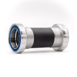 Praxis - BB M30 THRU - 68/73mm BSA Silver