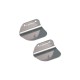 Lezyne - Stainless Pedal Hook - Silver Lezyne - Stainless Pedal Hook - Silver