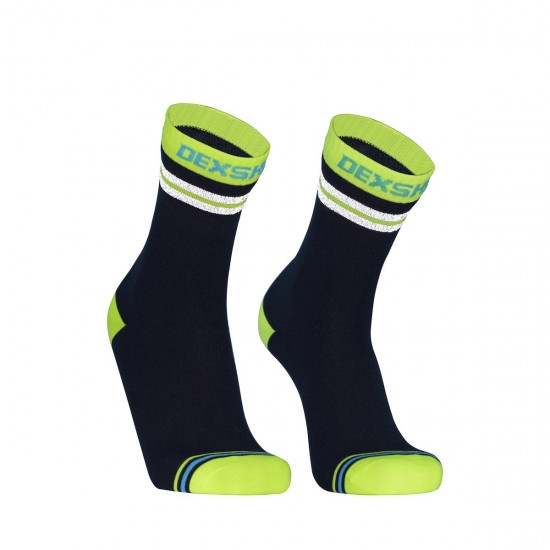 Dexshell - Pro Visibility Socks Hi-Vis Yellow stripe - M Dexshell - Pro Visibility Socks Hi-Vis Yellow stripe - M