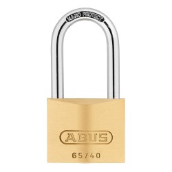 ABUS 65/40 Brass Padlock Single ABUS 65/40 Brass Padlock Single