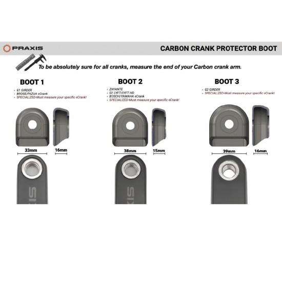 Praxis - SPARE - Crank Boots - GirderC, BroseE, SpeshE Praxis - SPARE - Crank Boots - GirderC, BroseE, SpeshE