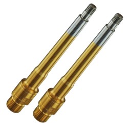 DMR - V12 Titanium Axle - Pair - Inc Shields+M7 Nuts DMR - V12 Titanium Axle - Pair - Inc Shields+M7 Nuts