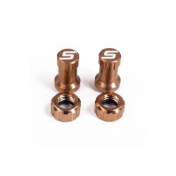 Stans Tubeless Valve Colour Kit Copper Stans Tubeless Valve Colour Kit Copper
