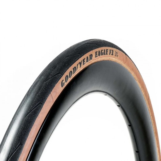 Goodyear Eagle F1 Tube Type 700x25 / 25-622 Tan Goodyear Eagle F1 Tube Type 700x25 / 25-622 Tan