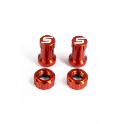 Stans Tubeless Valve Colour Kit Orange Stans Tubeless Valve Colour Kit Orange