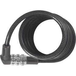 ABUS Coil Cable Lock 3506C/120 BK ABUS Coil Cable Lock 3506C/120 BK