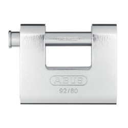 ABUS 92/80 Steel Shutter Monoblock Padlock ABUS 92/80 Steel Shutter Monoblock Padlock