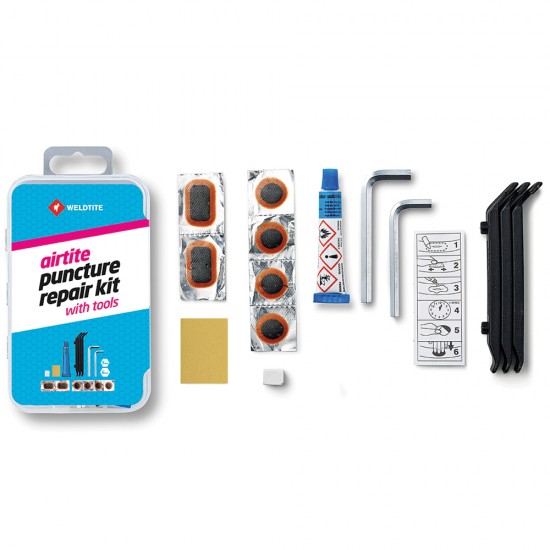 Weldtite Cure-c-cure cycle Puncture Rep Kit+Tools Weldtite Cure-c-cure cycle Puncture Rep Kit+Tools