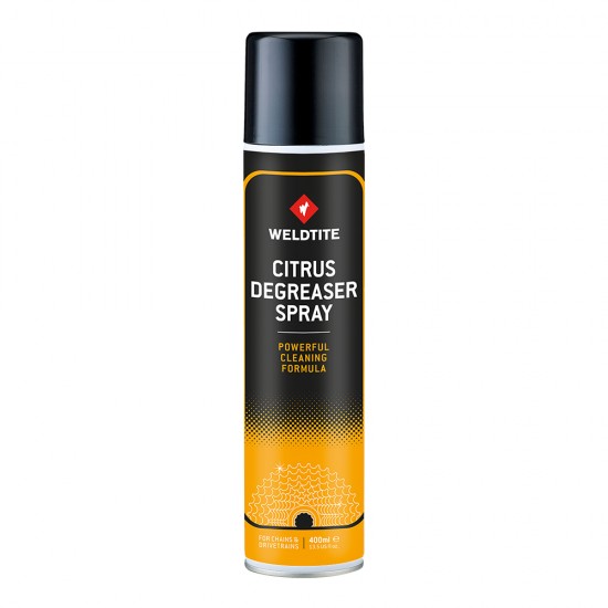 Weldtite Citrus Degreaser Aerosol Spray 400ml Weldtite Citrus Degreaser Aerosol Spray 400ml