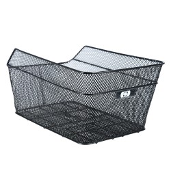 Oxford Wire Rear Basket with fittings - Black Oxford Wire Rear Basket with fittings - Black