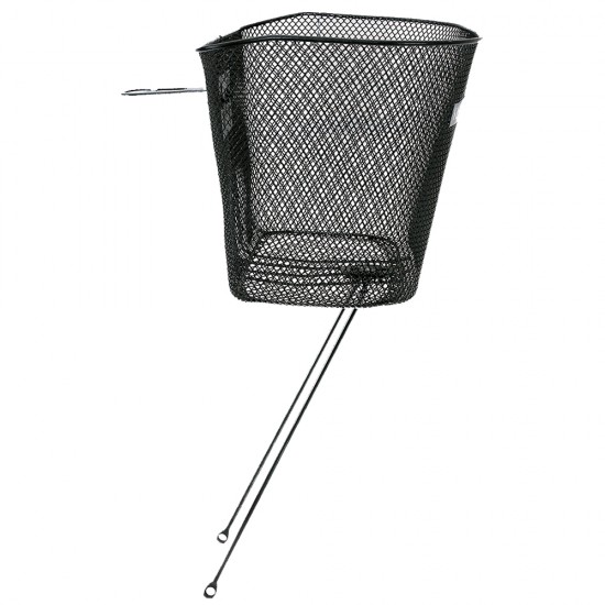 Oxford Wire Front Basket Headstock fitting - Black Oxford Wire Front Basket Headstock fitting - Black