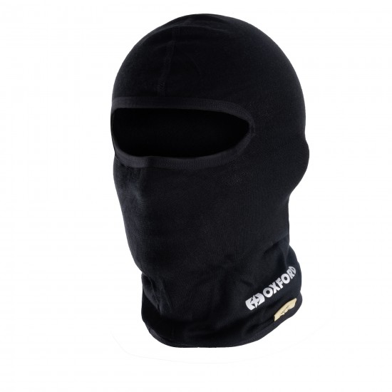 Oxford Deluxe Balaclava Merino - Black Oxford Deluxe Balaclava Merino - Black