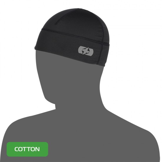 Oxford Skull Cap Cotton 2-Pack Black Oxford Skull Cap Cotton 2-Pack Black
