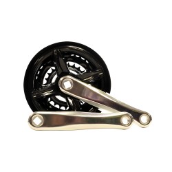 Oxford Chainwheel Set 3/32 x 28/38/48T x 170mm Alloy/Steel Oxford Chainwheel Set 3/32 x 28/38/48T x 170mm Alloy/Steel