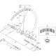 Shimano WH-R500-A-R bladed spoke - 286 mm