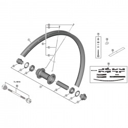 Shimano WH-S500 nipple Shimano WH-S500 nipple