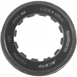Shimano CS-5700 Lock Ring and Spacer for 12T Top Gear Shimano CS-5700 Lock Ring and Spacer for 12T Top Gear