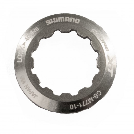 Shimano CS-M771 lock ring and spacer Shimano CS-M771 lock ring and spacer