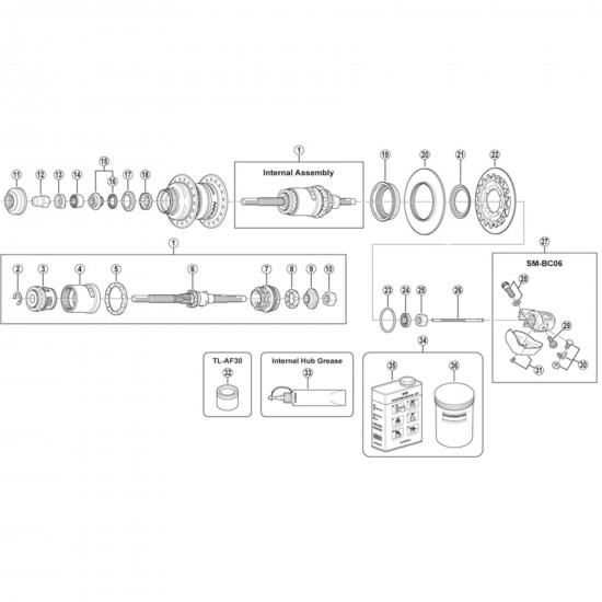 Shimano FH-IM40 washer 3.2 mm Shimano FH-IM40 washer 3.2 mm