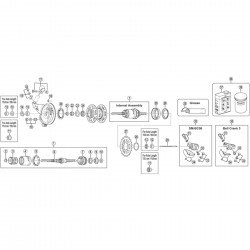 Shimano SG-3R40 Nexus internal assembly unit, 170 mm Shimano SG-3R40 Nexus internal assembly unit, 170 mm