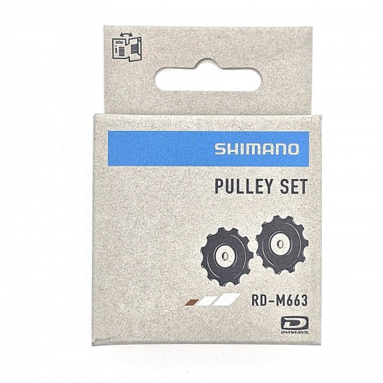 Shimano Deore RD-M593 tension and guide pulley set