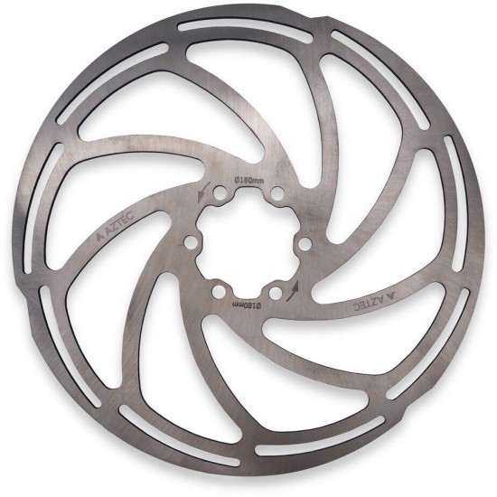Aztec Stainless Steel Fixed 6B Disc Rotor - 140 mm Aztec Stainless Steel Fixed 6B Disc Rotor - 140 mm