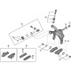 Shimano BR-7800 pivot nut for front 27 mm