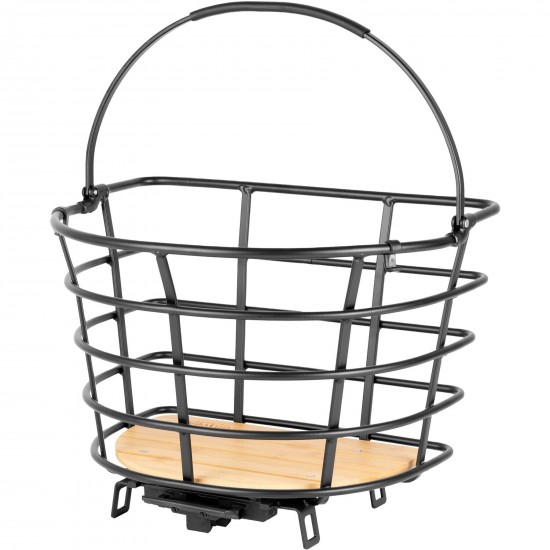AtranVelo EPIC CURVE AVS Basket, Bamboo Base, 24.5 Litre