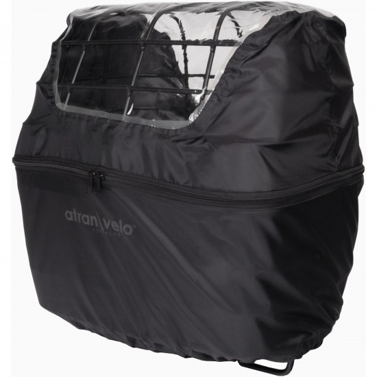 AtranVelo RAINY DUO COVER Basket Rain Cover, With Window AtranVelo RAINY DUO COVER Basket Rain Cover, With Window